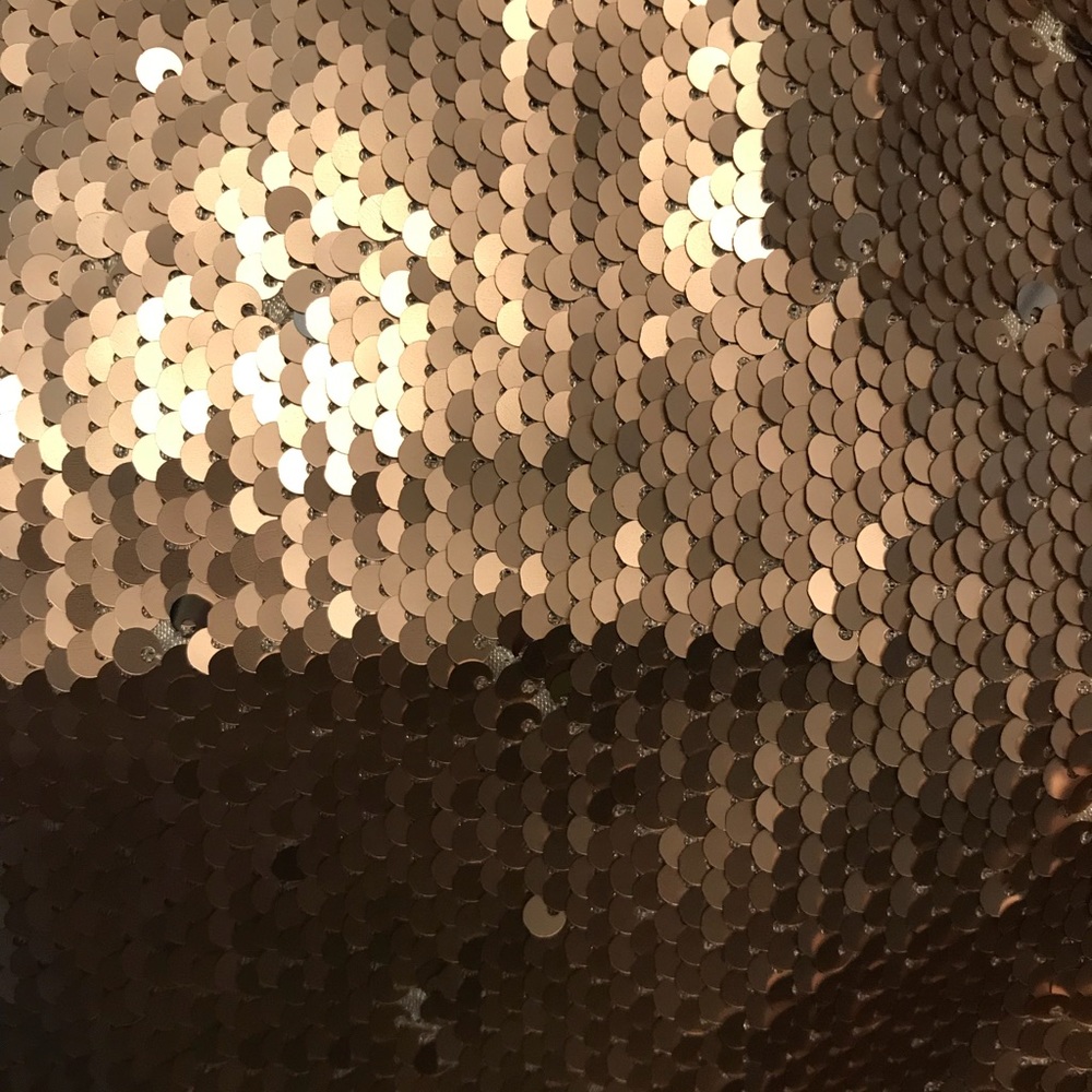 Charlotte Russe Gold sequin top🔥 - Picture 5 of 7